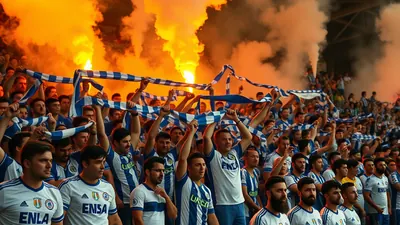 Rituali navijača: Kako Bijelo-plavi stvaraju jedinstvenu atmosferu